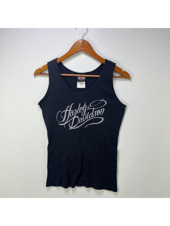 Harley-Davidson Tops - Vintage Harley Davidson Y2K Tank Top Womens XL Belize